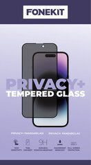 FoneKit 9H Privacy+ Tempered Glass 6438148047436 hinta ja tiedot | Näytönsuojakalvot ja -lasit | hobbyhall.fi