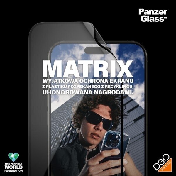 PanzerGlass Matrix D3O UWF hinta ja tiedot | Näytönsuojakalvot ja -lasit | hobbyhall.fi