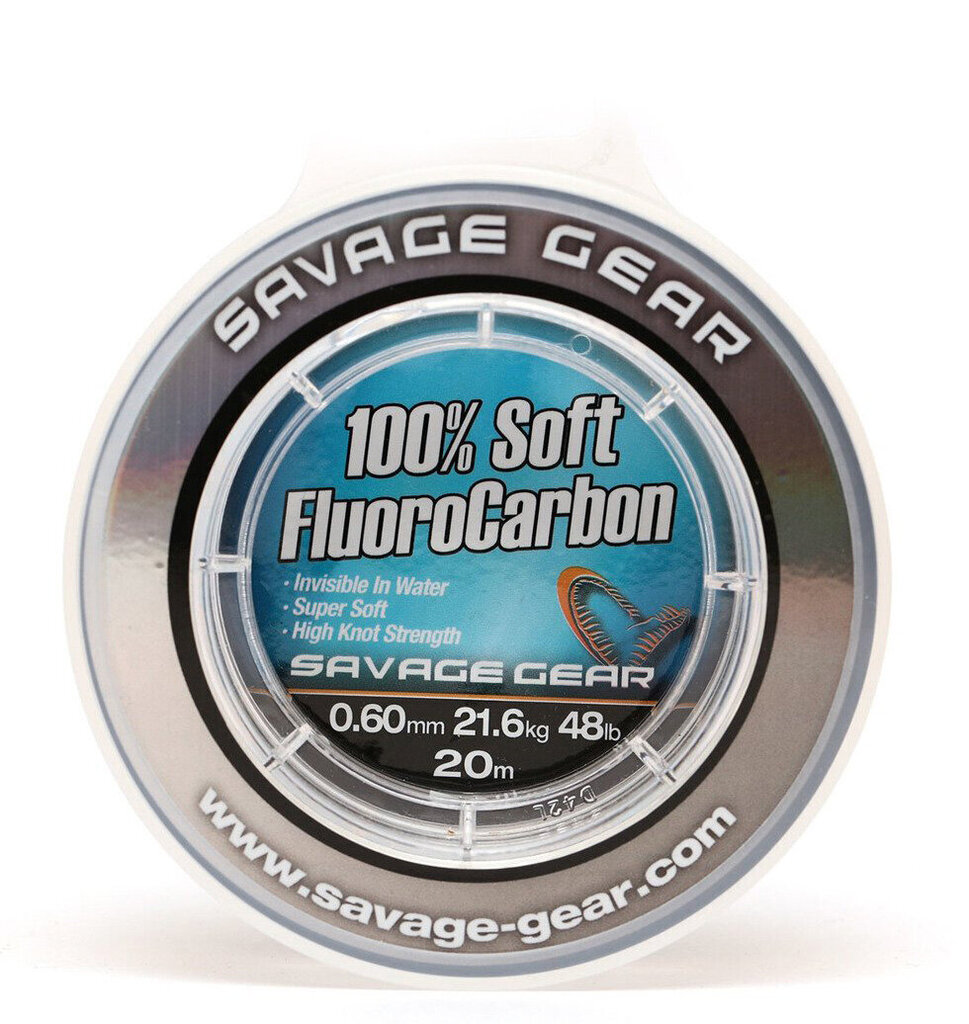 Tamil Savage Gear Soft Fluoro Carbon, 0,30 mm, 50 m, 6 kg hinta ja tiedot | Siimat | hobbyhall.fi