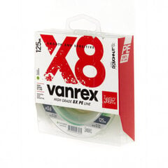 Punottu siima LUCKY JOHN Vanrex X8 Fluo Green 0,16 mm hinta ja tiedot | Siimat | hobbyhall.fi