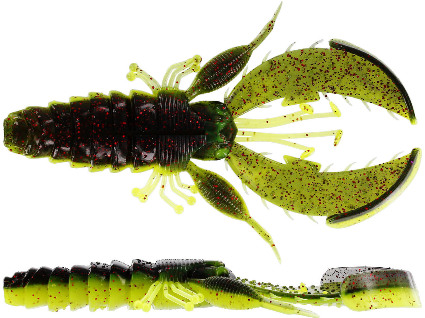 Westin syötti CreCraw creaturebait, 8,5 cm, vihreä hinta ja tiedot | Vieheet ja uistimet | hobbyhall.fi