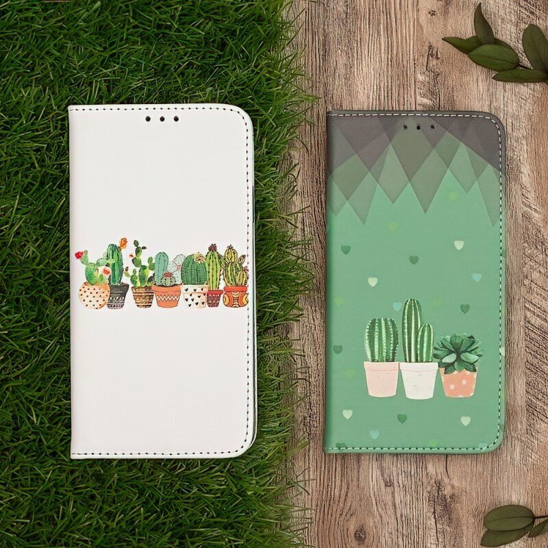 TelForceOne Smart Trendy Cactus 1 hinta ja tiedot | Puhelimen kuoret ja kotelot | hobbyhall.fi