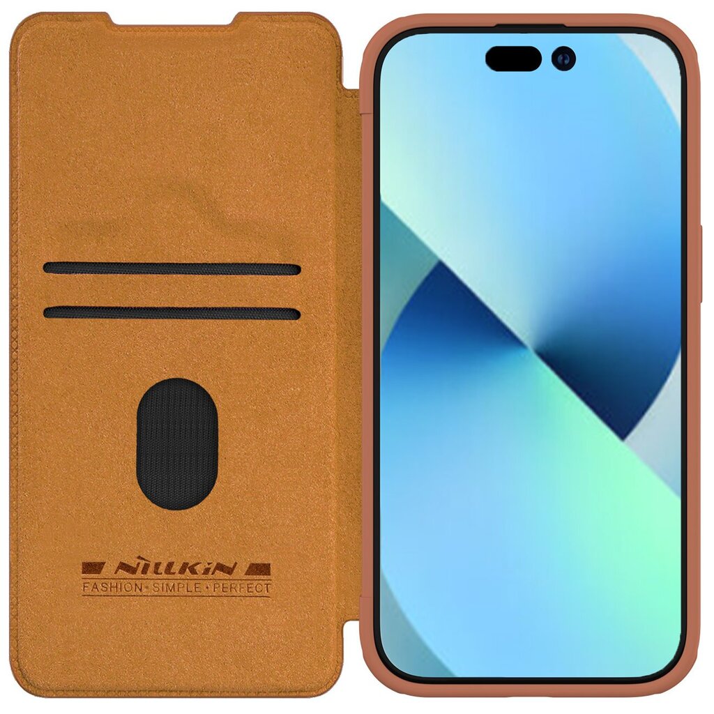 Nillkin Qin Pro Leather Flip hinta ja tiedot | Puhelimen kuoret ja kotelot | hobbyhall.fi