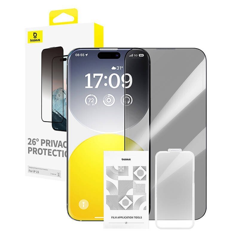 Baseus Diamond Privacy Protection Tempered Glass hinta ja tiedot | Näytönsuojakalvot ja -lasit | hobbyhall.fi