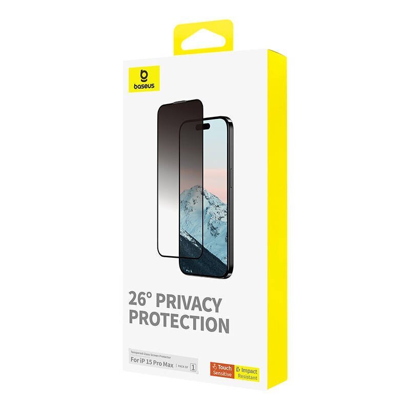 Baseus Diamond Privacy Protection Tempered Glass hinta ja tiedot | Näytönsuojakalvot ja -lasit | hobbyhall.fi