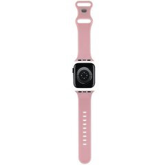 Hello Kitty HKAWMSCHBLP Apple Watch 38|40|41mm pink hinta ja tiedot | Älykellojen ja aktiivisuusrannekkeiden lisätarvikkeet | hobbyhall.fi
