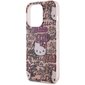 Hello Kitty Kotelo iPhone 15 Pro Max 6.7 vaaleanpunainen hardcase IML Tunnisteet Graffiti hinta ja tiedot | Puhelimen kuoret ja kotelot | hobbyhall.fi