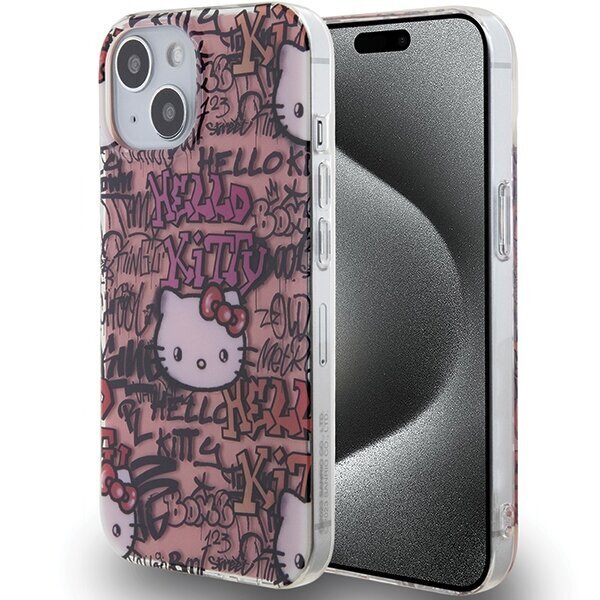 Hello Kitty dėklas skirtas Apple iPhone 15 hinta ja tiedot | Puhelimen kuoret ja kotelot | hobbyhall.fi