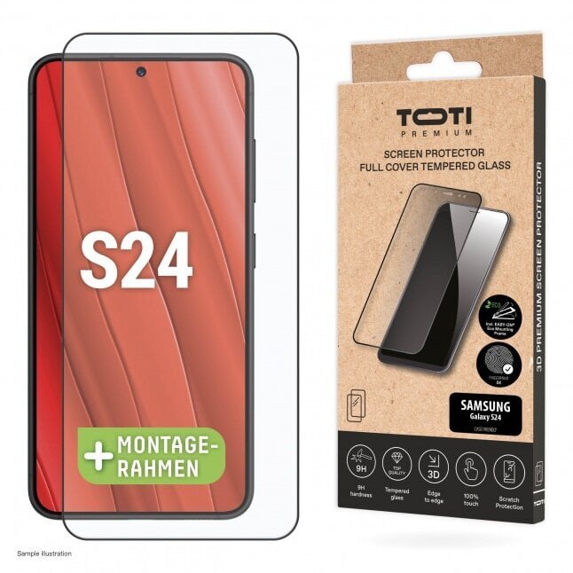 Toti Premium Samsung Galaxy S24 hinta ja tiedot | Näytönsuojakalvot ja -lasit | hobbyhall.fi