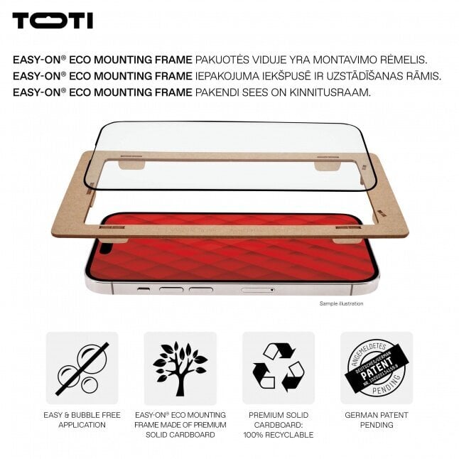 Toti Premium Samsung Galaxy S24 hinta ja tiedot | Näytönsuojakalvot ja -lasit | hobbyhall.fi