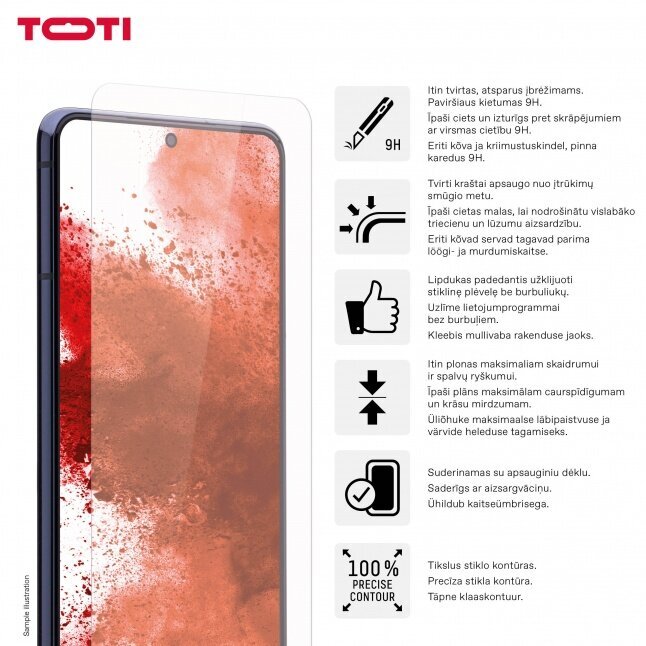 Toti Samsung Galaxy A15/A15 5G hinta ja tiedot | Näytönsuojakalvot ja -lasit | hobbyhall.fi