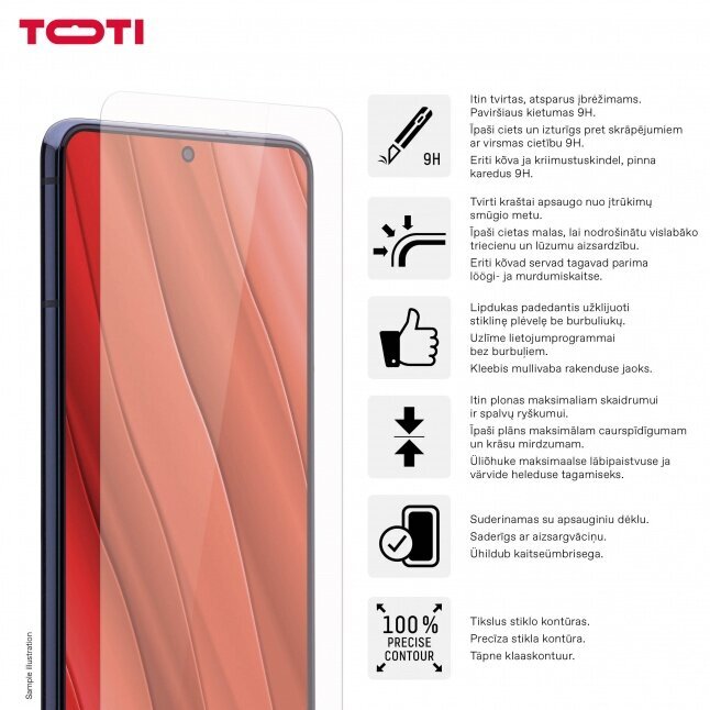 Toti Samsung Galaxy S24 hinta ja tiedot | Näytönsuojakalvot ja -lasit | hobbyhall.fi