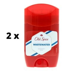 Deodoranttikynä Old Spice WhiteWater, 50 ml x 2 kpl hinta ja tiedot | Old Spice Hygieniatuotteet | hobbyhall.fi