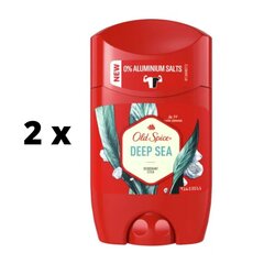 Deodoranttikynä Old Spice Deep Sea, 50 ml x 2 kpl hinta ja tiedot | Old Spice Hajuvedet ja kosmetiikka | hobbyhall.fi