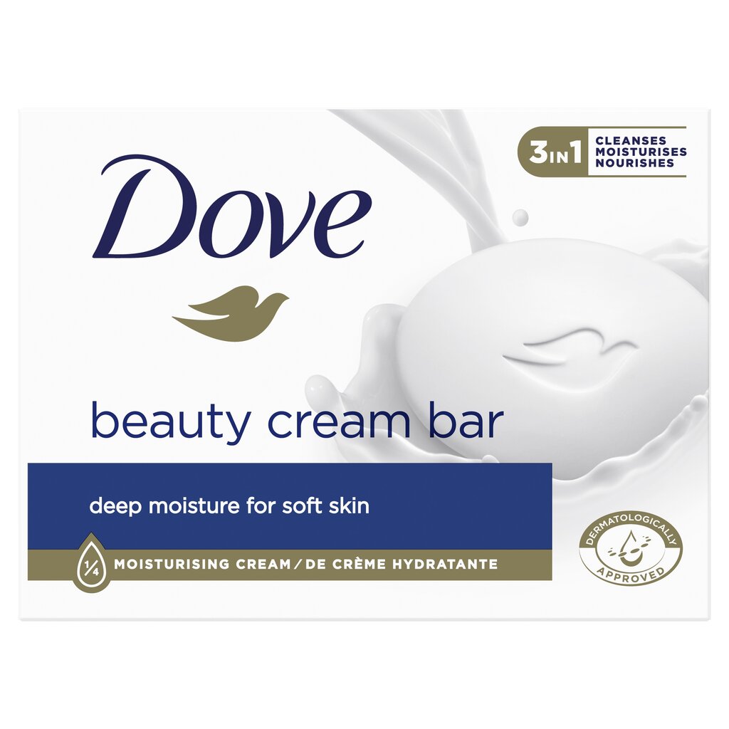 Käsisaippua Dove Cream Bar, 12 x 90 g hinta ja tiedot | Saippuat | hobbyhall.fi
