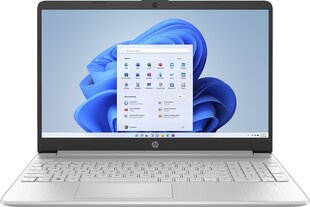 HP 15s-eq2134nw AMD Ryzen 7 5700U, RAM 8GB, 512 SSD Radeon RX Vega 8, Windows 11, Silver hinta ja tiedot | HP Kannettavat tietokoneet ja lisätarvikkeet | hobbyhall.fi