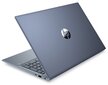 HP Pavilion 15-eh3008ny AMD Ryzen 5-7530U, RAM 16 GB, 512 GB SSD, AMD Radeon Graphics, Windows 11 Home, Blue Wind hinta ja tiedot | Kannettavat tietokoneet | hobbyhall.fi