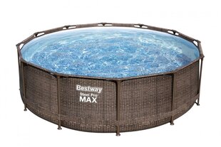 Allas kehyksellä Bestway Steel Pro Max Swim Vista 366x100 cm, suodattimella. hinta ja tiedot | Uima-altaat | hobbyhall.fi