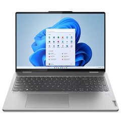 Lenovo Yoga 7 16ARP8, 16'', touch, WUXGA, Ryzen 5, 16 GB, 512 GB, Radeon 660M, SWE, arctic gray - Notebook hinta ja tiedot | Kannettavat tietokoneet | hobbyhall.fi