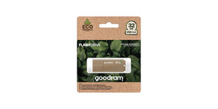 Goodram USB 3.0, 32gb, ympäristöystävällinen muistitikku hinta ja tiedot | Muistitikut | hobbyhall.fi