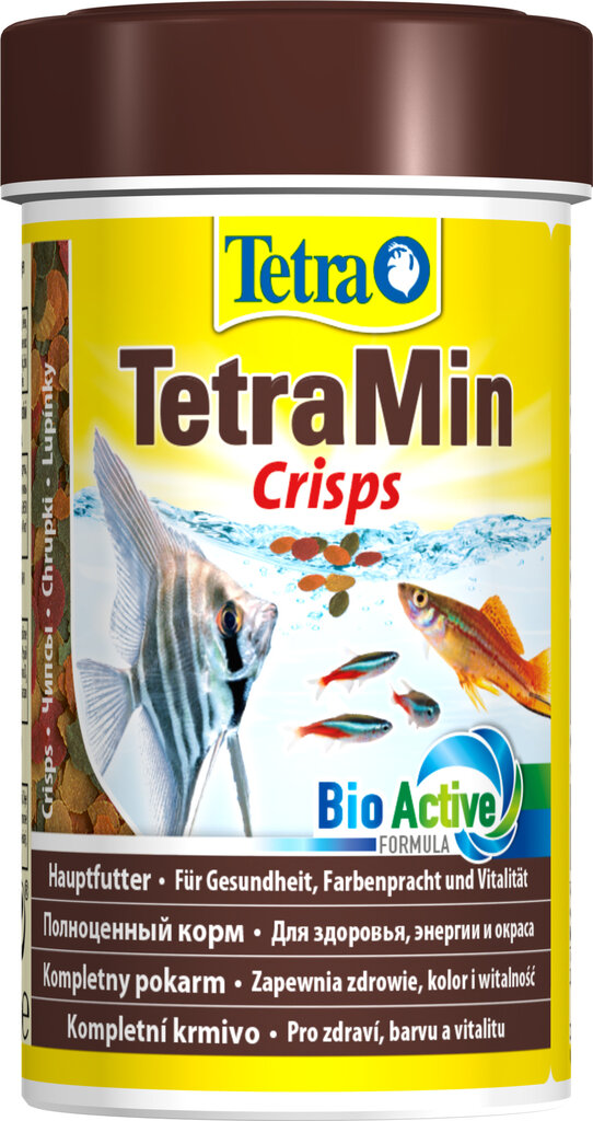 TetraMin Crisps 100ml ruokaa kaikille kaloille hinta ja tiedot | Kalanruoka | hobbyhall.fi