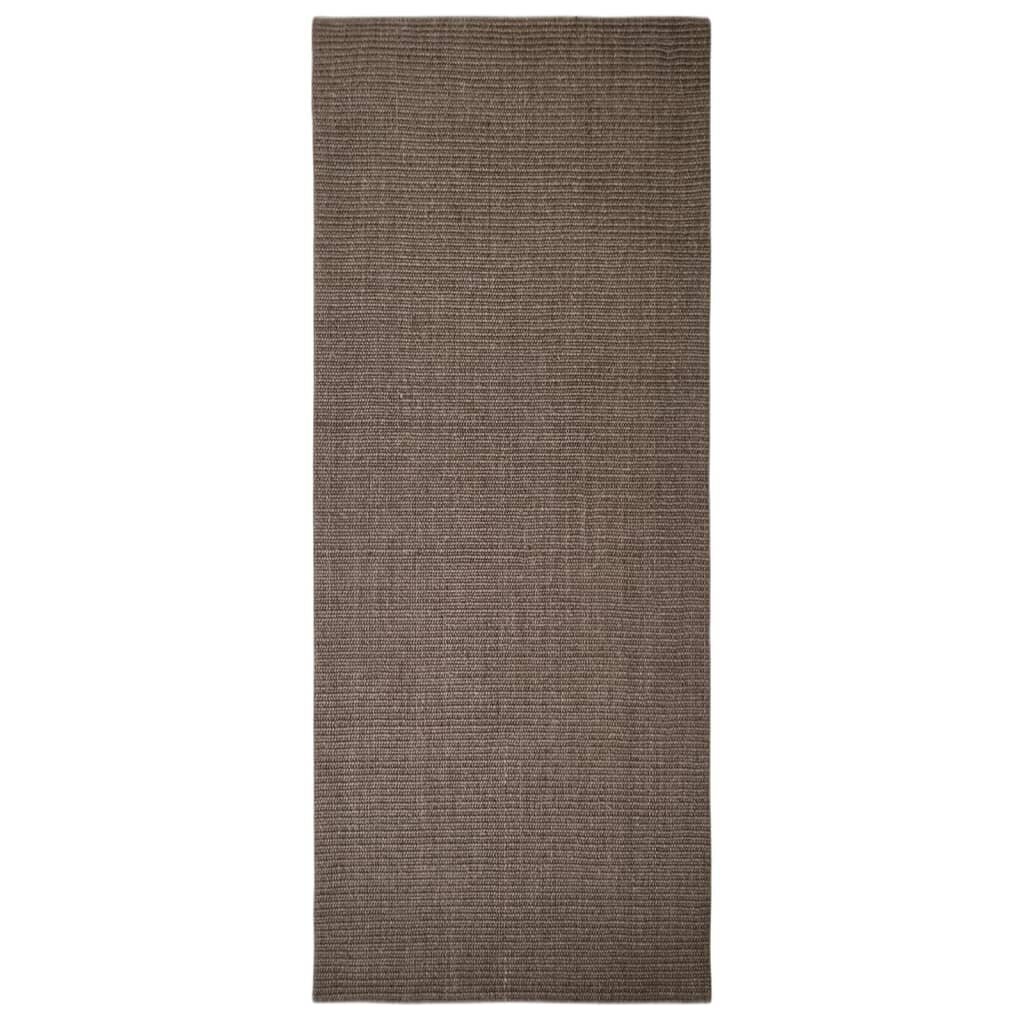 vidaXL Matto luonnollinen sisal 80x200 cm ruskea hinta ja tiedot | Isot matot | hobbyhall.fi