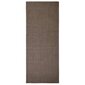 vidaXL Matto luonnollinen sisal 80x200 cm ruskea hinta ja tiedot | Isot matot | hobbyhall.fi