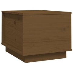 vidaXL Sohvapöytä hunajanruskea 40x50x35 cm täysi mänty hinta ja tiedot | Sohvapöydät | hobbyhall.fi