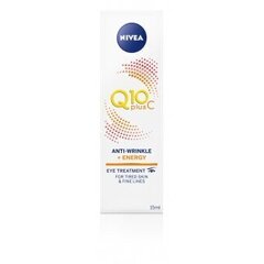 Nivea Q10+ ryppyjä ehkäisevä silmänympärysvoide vitC, 15 ml, 6 pakkausta hinta ja tiedot | Silmänympärysvoiteet ja seerumit | hobbyhall.fi