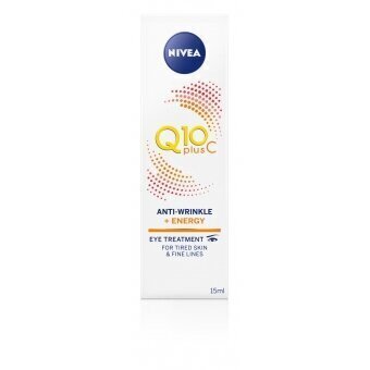 Nivea Q10+ ryppyjä ehkäisevä silmänympärysvoide vitC, 15 ml, 6 pakkausta