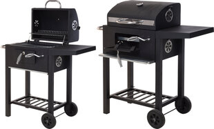 Grilli BBQ, 96x36x48,5 cm, musta hinta ja tiedot | Grillit | hobbyhall.fi