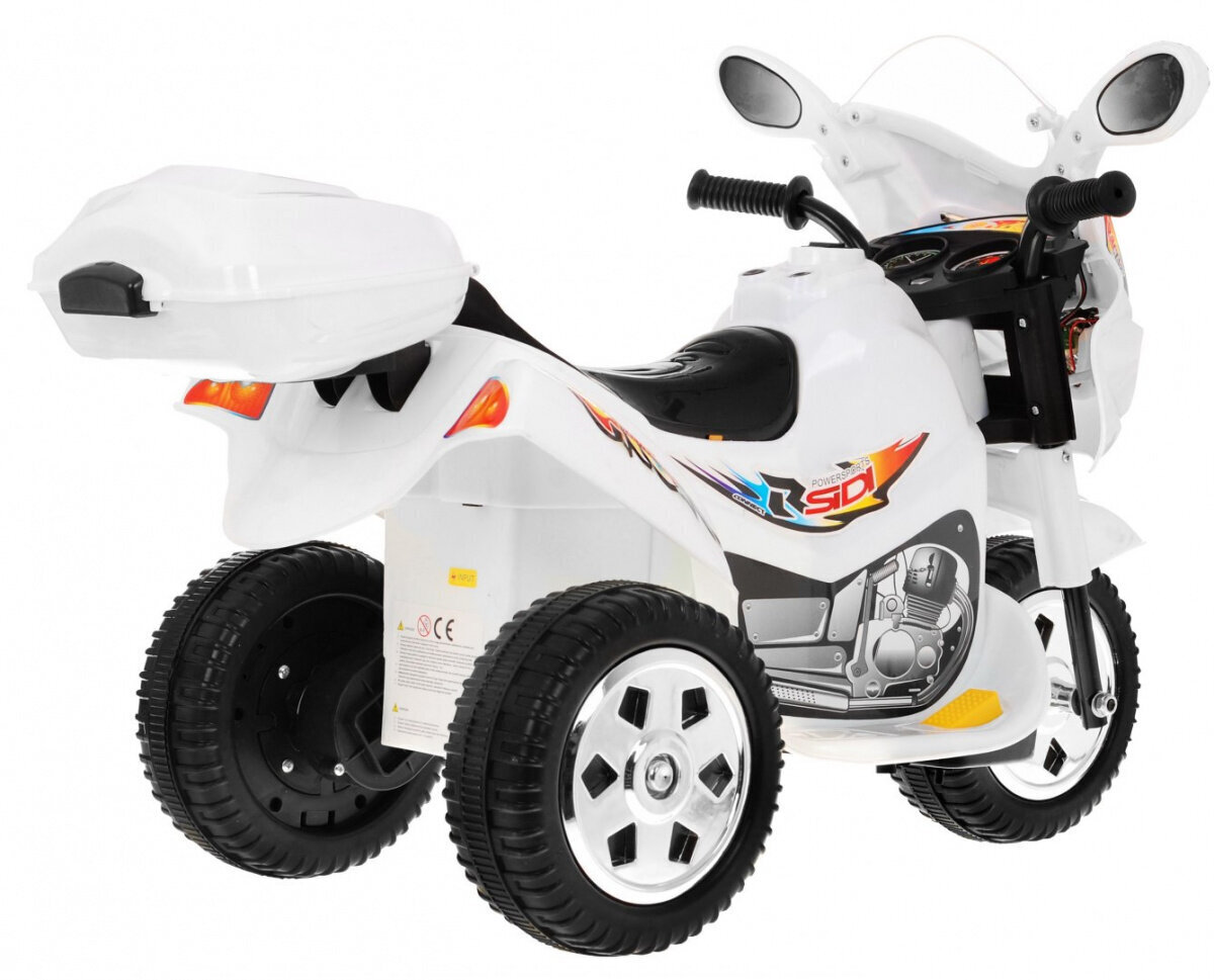 Sähköinen kolmipyörä BJX-088, valkoinen hinta ja tiedot | Lasten sähköautot | hobbyhall.fi