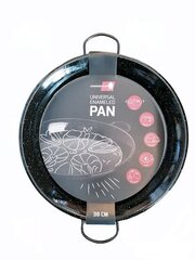 Yleiskäyttöinen emaloitu paellapannu 38 cm, KamadoClub hinta ja tiedot | Grillitarvikkeet ja -välineet | hobbyhall.fi