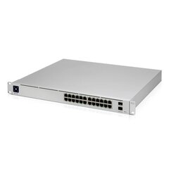 Ubiquiti USW-Pro-24-PoE|Type L3|Desktop/pedestal|Rack|24x10Base-T / 100Base-TX / 1000Base-T|2xSFP+|PoE+ ports 16|400 Watts|USW-PRO-24-POE hinta ja tiedot | Ubiquiti Reitittimet ja tukiasemat | hobbyhall.fi