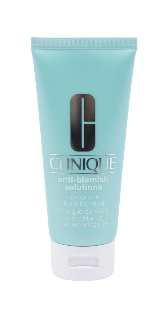 Clinique Anti-Blemish Solutions Cleansing Mask kasvonaamio 100 ml hinta ja tiedot | Kasvonaamiot ja silmänalusaamiot | hobbyhall.fi