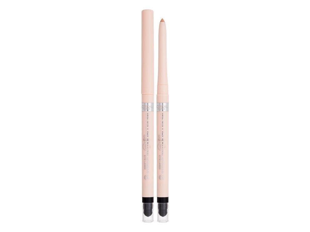 Silmäkynä L'Oréal Paris Gel Eyeliner Infaillible Automatic Grip, 10 Bright Nude, 5 g hinta ja tiedot | Silmämeikit | hobbyhall.fi