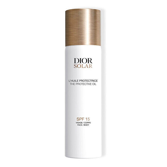 Dior Solar kasvojen ja vartalon suojaöljy SPF 15, 125 ml hinta ja tiedot | Aurinkovoiteet | hobbyhall.fi