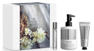 Kosmetiikkasetti NCP Olfactive Facet 301 Jasmine &amp; Sandalwood: parfum EDP, 10 ml + nestesaippua, 300 ml + käsivoide, 50 ml hinta ja tiedot | Vartalovoiteet ja -emulsiot | hobbyhall.fi