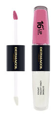 Huulipuna Dermacol 16H Lip Color 2in1 3,8 ml hinta ja tiedot | Huulipunat, huulikiillot ja huulirasvat | hobbyhall.fi