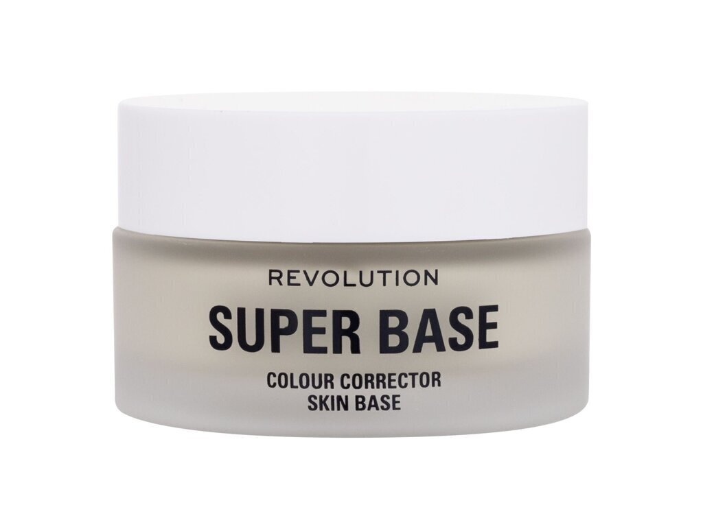 Meikkivoide Makeup Revolution Cream Color Primer Superbase, 25 ml hinta ja tiedot | Meikkivoiteet ja puuterit | hobbyhall.fi