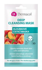 Dermacol Deep Cleansing Mask kasvonaamio 15 ml hinta ja tiedot | Kasvonaamiot ja silmänalusaamiot | hobbyhall.fi