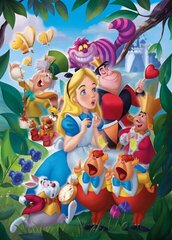 Clementoni palapeli 1000 palaa Disney Alice 39673 hinta ja tiedot | Palapelit | hobbyhall.fi