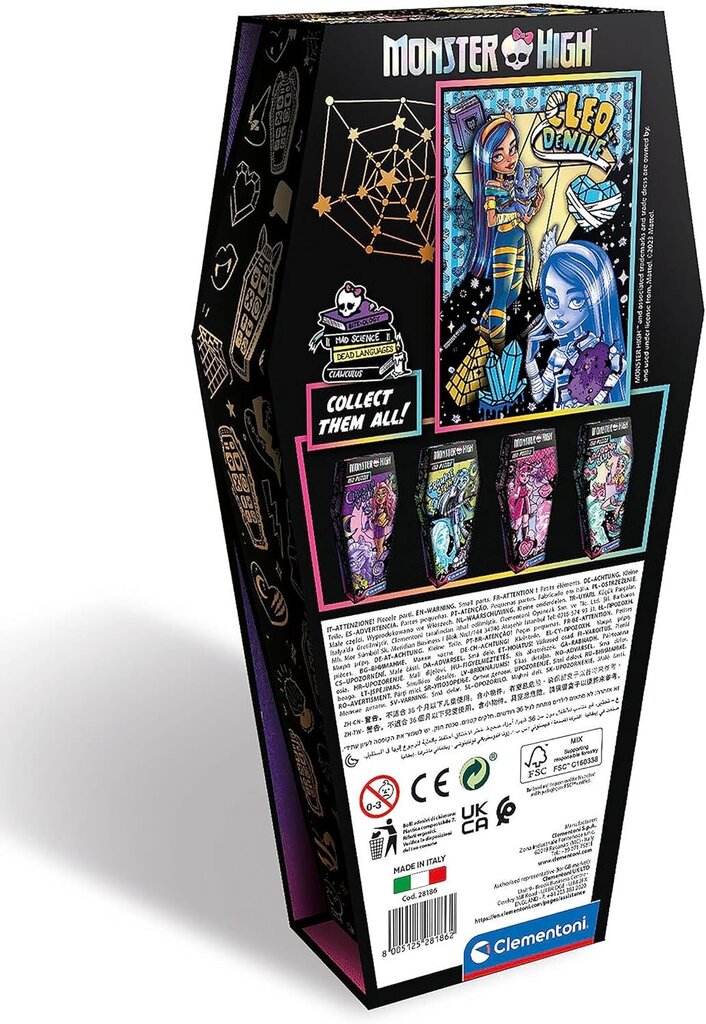 puzzle clementoni monster high cleo de nile, 150 d. hinta ja tiedot | Palapelit | hobbyhall.fi