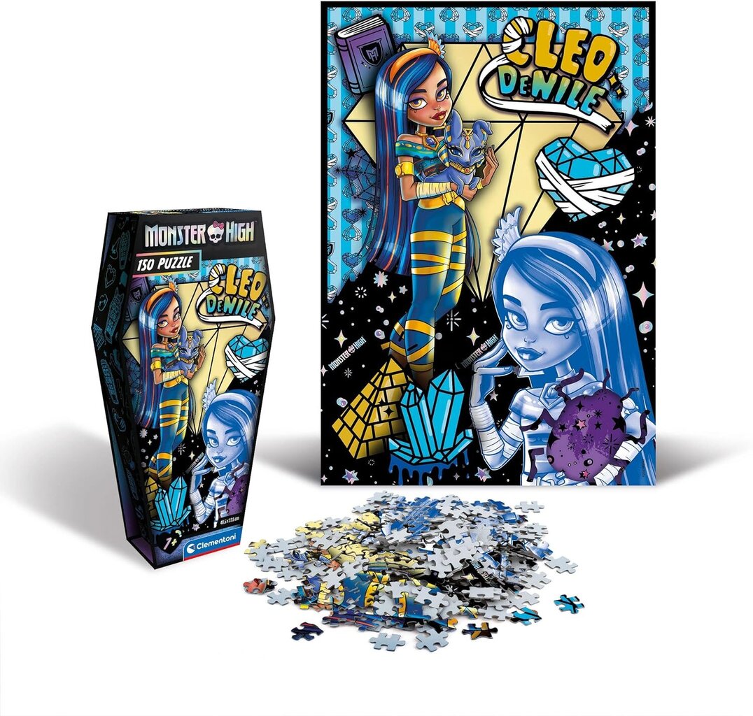 Clementoni Puzzle 150 palaa, Monster High 28186 hinta ja tiedot | Palapelit | hobbyhall.fi