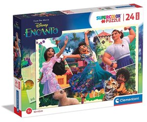 Clementoni palapeli 24 palaa, Maxi SuperColor Disney Encanto 24246 hinta ja tiedot | Palapelit | hobbyhall.fi