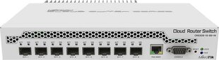 Mikrotik NET SWITCH 8PORT SFP+/CRS309-1G-8S+IN MIKROTIK hinta ja tiedot | Verkkokytkimet | hobbyhall.fi