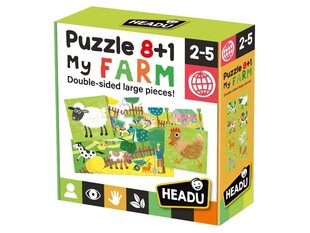 Headu Puzzle Farm 8 + 1 hinta ja tiedot | Palapelit | hobbyhall.fi