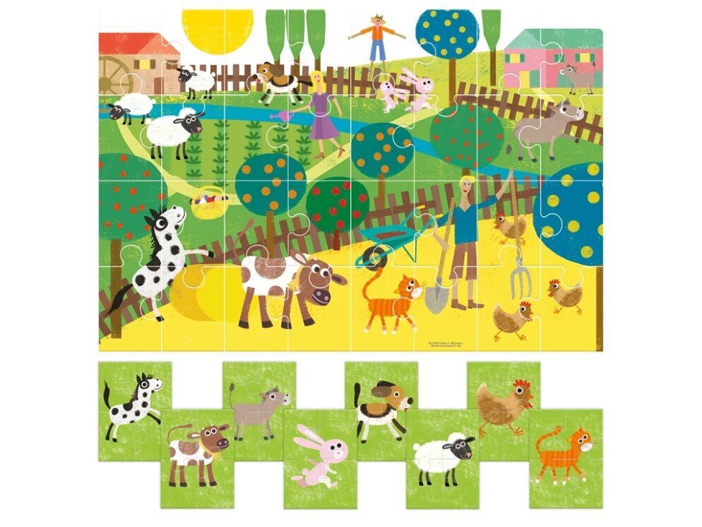 Headu Puzzle Farm 8 + 1 hinta ja tiedot | Palapelit | hobbyhall.fi