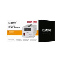 kemot mser-1000 automaattinen jännitteensäädin (1000 va, servomoottori) hinta ja tiedot | UPS-laitteet | hobbyhall.fi