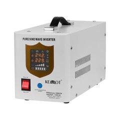 kemot ups prosinus-1500/24 puhdas siniaalto invertteri 24v 230v 1500va/1050w lataustoiminnolla varustettuna hinta ja tiedot | UPS-laitteet | hobbyhall.fi